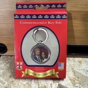 Royal Wedding Harry and Meghan Souvenir Key Fob